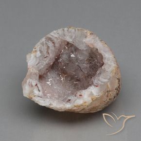 Géode d'agate Multicolore naturelle Fantaisie, 54.13 ct, Opaque