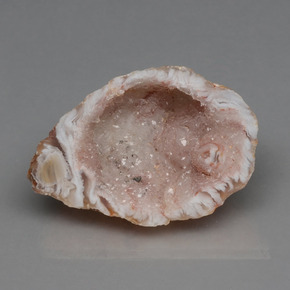 Géode d'agate Multicolore naturelle Forme fantaisie, 39.70 ct, Opaque