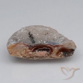 Géode d'agate Multicolore naturelle Fantaisie, 40.37 ct, Opaque