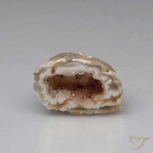 57.88ct Naturel Multicolore Géode d'agate, Fantaisie, Opaque