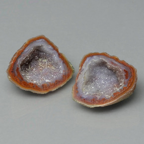 Achetez naturel ct Multicolore Géode d'agate gems, Forme fantaisie, En provenance Mexique chez GemSelect. En stock, livraison internationale!