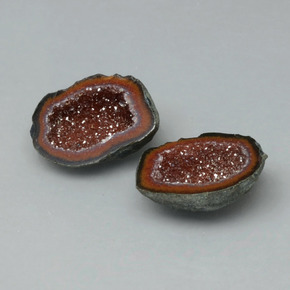 Achetez naturel ct Multicolore Géode d'agate gems, Forme fantaisie, En provenance Mexique chez GemSelect. En stock, livraison internationale!