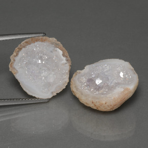 Achetez naturel 21,74ct multicolore géode d'agate gems, forme fantaisie, en provenance mexique chez gemselect. en stock, livraison internationale!