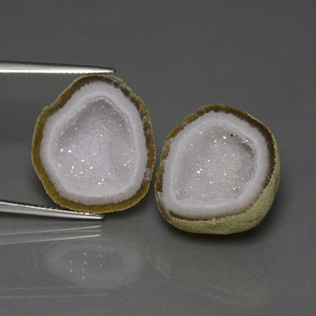 Achetez naturel 37,17ct multicolore géode d'agate gems, forme fantaisie, en provenance mexique chez gemselect. en stock, livraison internationale!