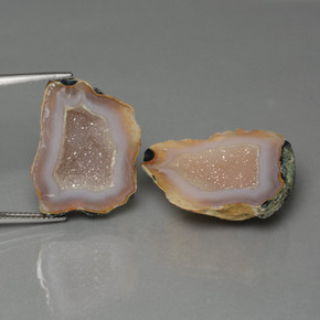 Achetez naturel 41,89ct multicolore géode d'agate gems, forme fantaisie, en provenance mexique chez gemselect. en stock, livraison internationale!