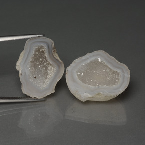 Achetez naturel 36,53ct multicolore géode d'agate gems, forme fantaisie, en provenance mexique chez gemselect. en stock, livraison internationale!