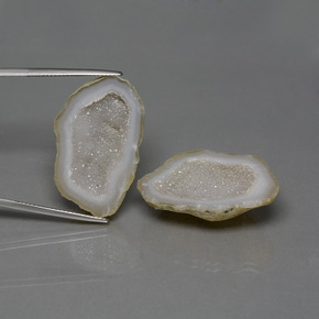 Achetez naturel 43,28ct multicolore géode d'agate gems, forme fantaisie, en provenance mexique chez gemselect. en stock, livraison internationale!