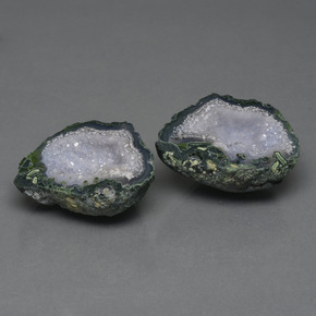 Achetez naturel 66,04ct multicolore géode d'agate gems, forme fantaisie, en provenance mexique chez gemselect. en stock, livraison internationale!