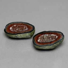 Achetez naturel ct multicolore géode d'agate gems, forme fantaisie, en provenance mexique chez gemselect. en stock, livraison internationale!