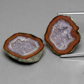 Achetez naturel ct multicolore géode d'agate gems, forme fantaisie, en provenance mexique chez gemselect. en stock, livraison internationale!
