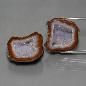 Achetez naturel 43,42ct multicolore géode d'agate gems, forme fantaisie, en provenance mexique chez gemselect. en stock, livraison internationale!