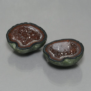 Achetez naturel 52.45ct Multicolore Géode d'agate gems, Forme fantaisie, En provenance Mexique chez GemSelect. En stock, livraison internationale!