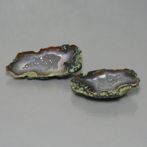 Achetez naturel ct Multicolore Géode d'agate gems, Forme fantaisie, En provenance Mexique chez GemSelect. En stock, livraison internationale!