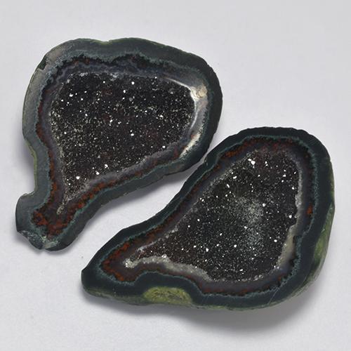 Achetez naturel 55.13ct Multicolore Géode d'agate gems, Forme fantaisie, En provenance Mexique chez GemSelect. En stock, livraison internationale!