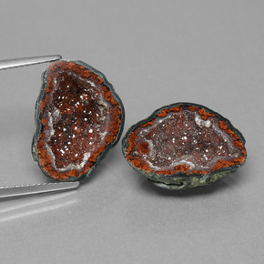 Achetez naturel ct Multicolore Géode d'agate gems, Forme fantaisie, En provenance Mexique chez GemSelect. En stock, livraison internationale!