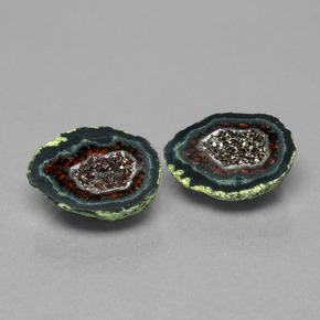 Achetez naturel ct Multicolore Géode d'agate gems, Forme fantaisie, En provenance Mexique chez GemSelect. En stock, livraison internationale!