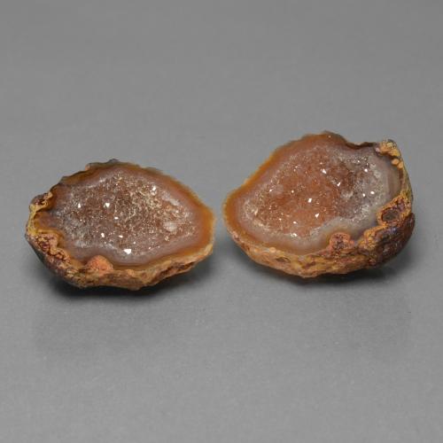 Achetez naturel 29,40ct multicolore géode d'agate gems, forme fantaisie, en provenance mexique chez gemselect. en stock, livraison internationale!