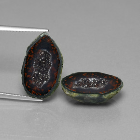 Achetez naturel ct Multicolore Géode d'agate gems, Forme fantaisie, En provenance Mexique chez GemSelect. En stock, livraison internationale!