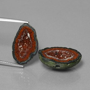 Achetez naturel ct Multicolore Géode d'agate gems, Forme fantaisie, En provenance Mexique chez GemSelect. En stock, livraison internationale!