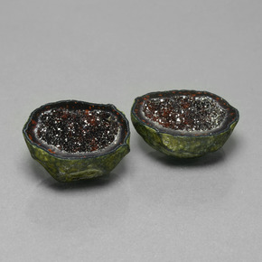 Achetez naturel ct Multicolore Géode d'agate gems, Forme fantaisie, En provenance Mexique chez GemSelect. En stock, livraison internationale!