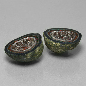 Achetez naturel 28.74ct Multicolore Géode d'agate gems, Forme fantaisie, En provenance Mexique chez GemSelect. En stock, livraison internationale!