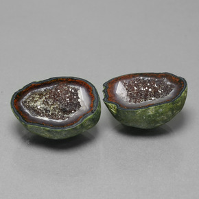 Achetez naturel 26.55ct Multicolore Géode d'agate gems, Forme fantaisie, En provenance Mexique chez GemSelect. En stock, livraison internationale!