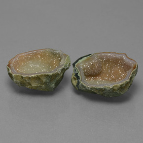 Achetez naturel 16.50ct Multicolore Géode d'agate gems, Forme fantaisie, En provenance Mexique chez GemSelect. En stock, livraison internationale!