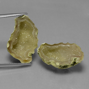 Achetez naturel 18,09ct multicolore géode d'agate gems, forme fantaisie, en provenance mexique chez gemselect. en stock, livraison internationale!