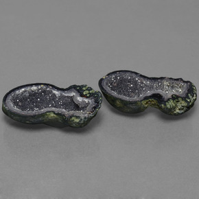 Achetez naturel 23.62ct Multicolore Géode d'agate gems, Forme fantaisie, En provenance Mexique chez GemSelect. En stock, livraison internationale!