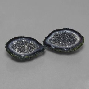 Achetez naturel 22,25ct multicolore géode d'agate gems, forme fantaisie, en provenance mexique chez gemselect. en stock, livraison internationale!