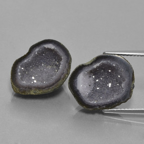 Achetez naturel ct Multicolore Géode d'agate gems, Forme fantaisie, En provenance Mexique chez GemSelect. En stock, livraison internationale!