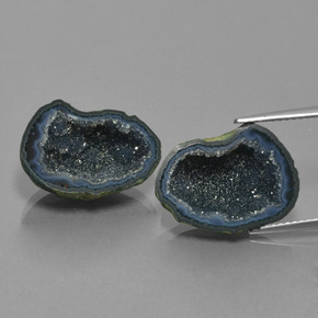 Achetez naturel ct Multicolore Géode d'agate gems, Forme fantaisie, En provenance Mexique chez GemSelect. En stock, livraison internationale!