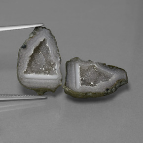 Achetez naturel 23,90ct multicolore géode d'agate gems, forme fantaisie, en provenance mexique chez gemselect. en stock, livraison internationale!