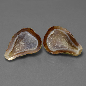 Achetez naturel 19,76ct multicolore géode d'agate gems, forme fantaisie, en provenance mexique chez gemselect. en stock, livraison internationale!