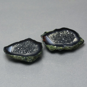 Achetez naturel 32.36ct Multicolore Géode d'agate gems, Forme fantaisie, En provenance Mexique chez GemSelect. En stock, livraison internationale!