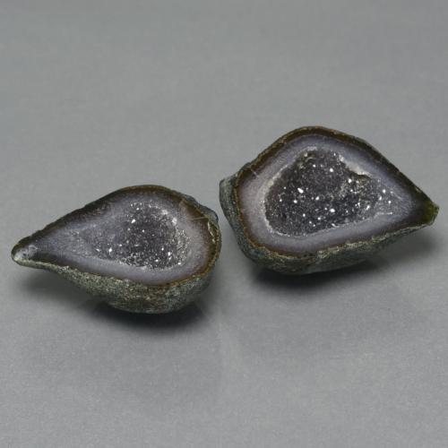Achetez naturel 26,34ct multicolore géode d'agate gems, forme fantaisie, en provenance mexique chez gemselect. en stock, livraison internationale!