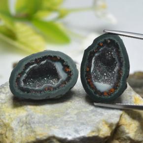 Achetez naturel 38.73ct Multicolore Géode d'agate gems, Forme fantaisie, En provenance Mexique chez GemSelect. En stock, livraison internationale!