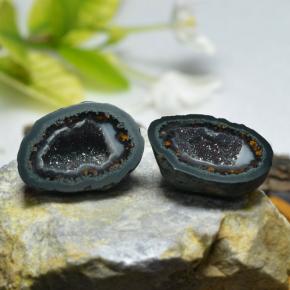 Achetez naturel 38.73ct Multicolore Géode d'agate gems, Forme fantaisie, En provenance Mexique chez GemSelect. En stock, livraison internationale!