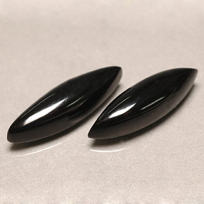Achetez naturel ct noir agate gems, marquise, en provenance inde chez gemselect. en stock, livraison internationale!