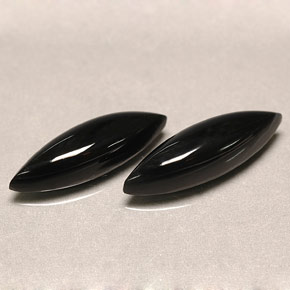 Achetez naturel ct noir agate gems, marquise, en provenance inde chez gemselect. en stock, livraison internationale!