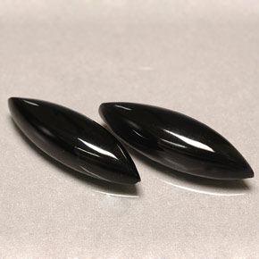 Achetez naturel ct noir agate gems, marquise, en provenance inde chez gemselect. en stock, livraison internationale!