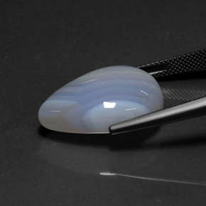 Agate Multicolore naturelle Transparent, 19.84 ct, Transparent / Translucide