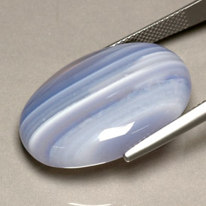 Agate multicolore naturelle transparent, 27,08 ct, transparent / translucide