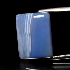 Agate Multicolore naturelle Transparent, 17.25 ct, Transparent / Translucide