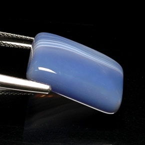 Agate Multicolore naturelle Transparent, 17.25 ct, Transparent / Translucide