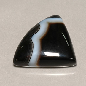 Agate multicolore naturelle forme fantaisie, 18,18 ct, opaque