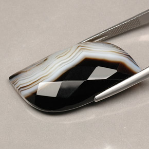 Agate Multicolore naturelle Forme fantaisie, 27.84 ct, Opaque