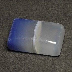 Agate multicolore naturelle transparent, 31,56 ct, transparent / translucide