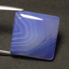 Agate Lavande naturelle Transparent, 21.17 ct, Transparent / Translucide