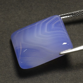 Agate Lavande naturelle Transparent, 21.17 ct, Transparent / Translucide